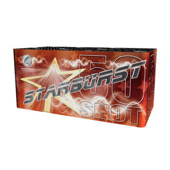 Starburst Roman Candle Cake (50 Shots)